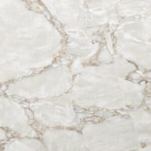 Calacatta Siena quartz overlay worktop colour