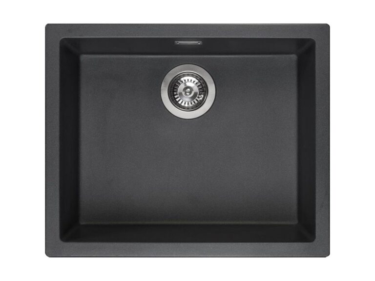 Reginox Amsterdam 50 1.0 bowl (no drainer) sink in black