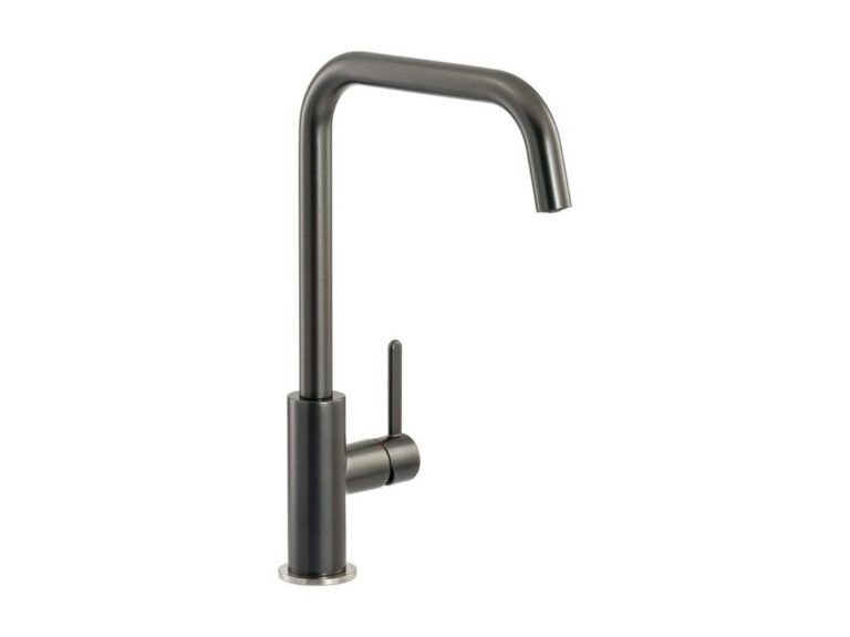 Abode Althia kitchen tap in brushed graphite