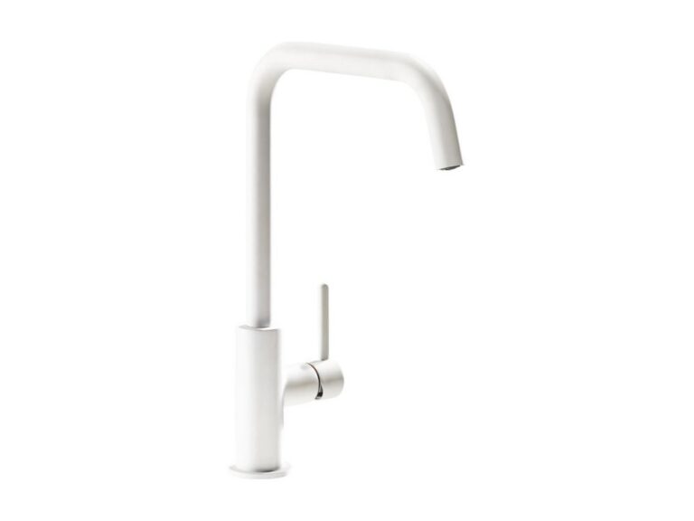 Abode Althia kitchen tap in matt white