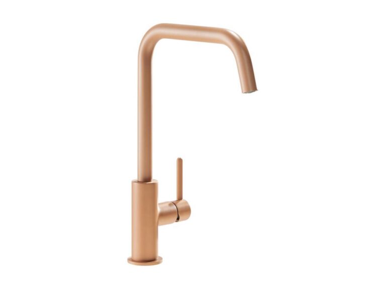 Abode Althia kitchen tap in terracotta