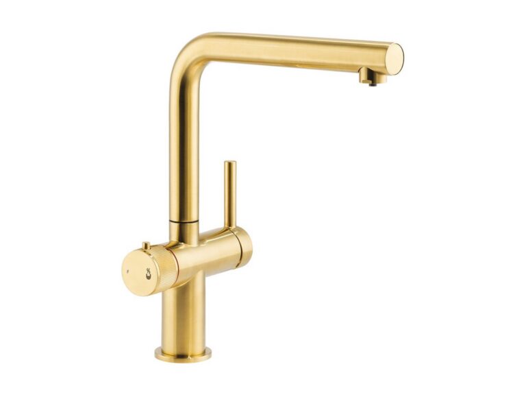Abode Arkitect 4-in-1 boiling water tap in brushed brass