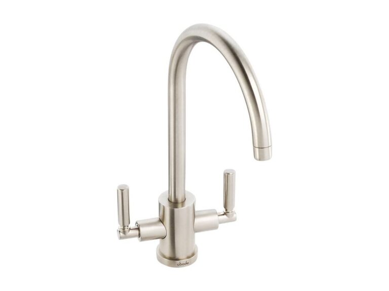 Abode Atlas kitchen tap in brushed nickel