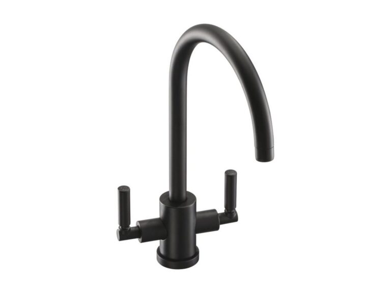 Abode Atlas kitchen tap in matt black