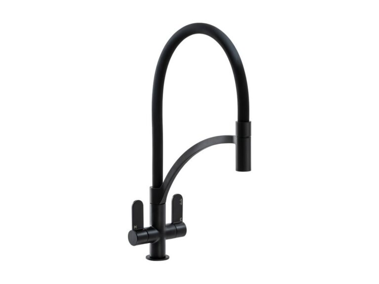Abode Genio Professional kitchen tap in matt black