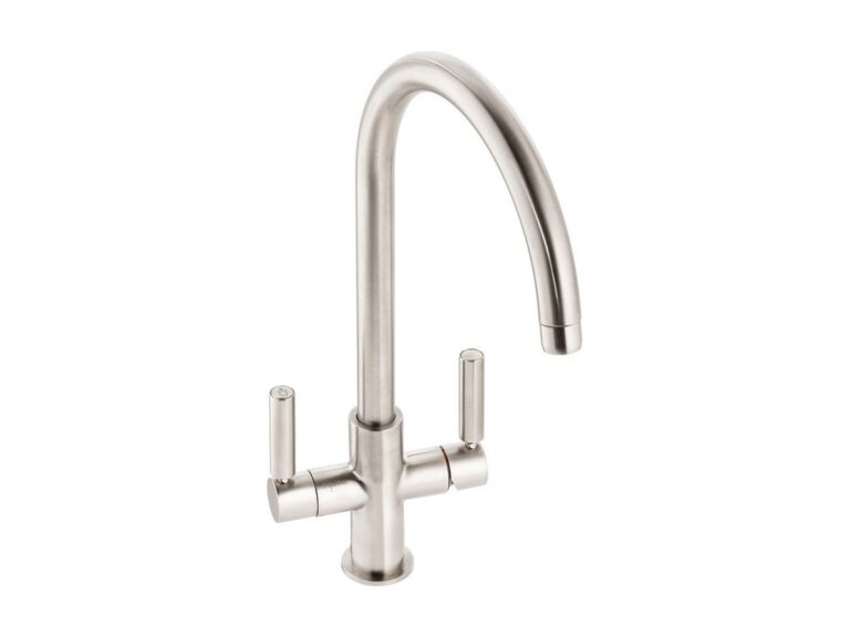 Abode Globe Aquifier filter tap in brushed nickel