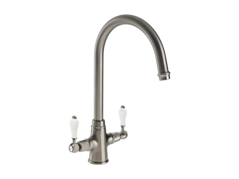 Abode Ludlow kitchen tap in brushed nickel