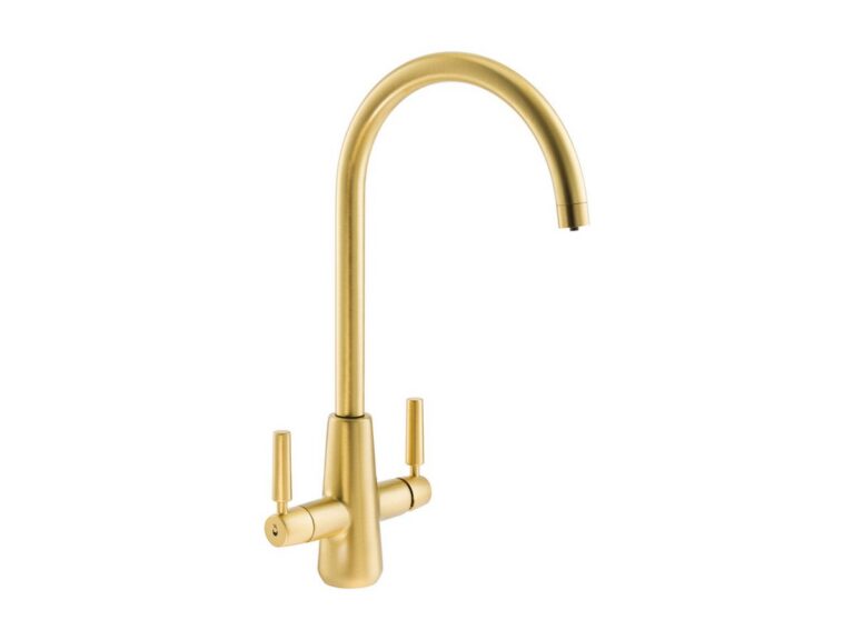 Abode Organico 3-in-1 boiling water tap in brushed brass