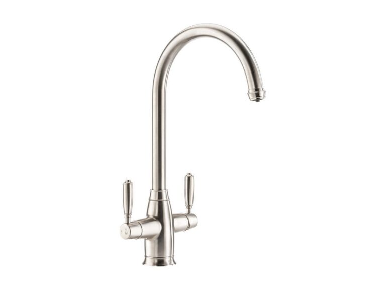 Abode Oxbury 4-in-1 boiling water tap in brushed nickel