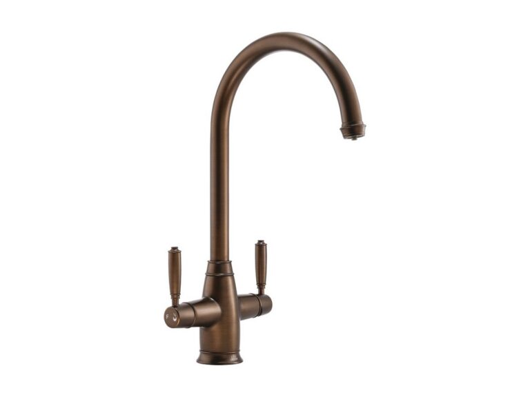 Abode Oxbury 4-in-1 boiling water tap in dark bronze