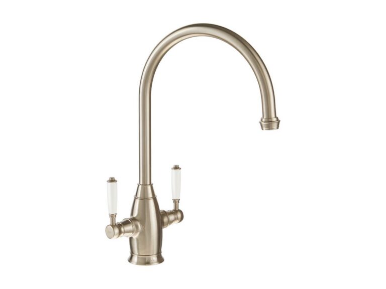 Abode Oxbury kitchen tap in brushed nickel