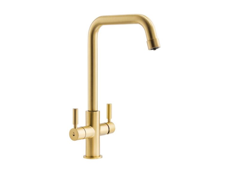 Abode Persona 3-in-1 boiling water tap in brushed brass