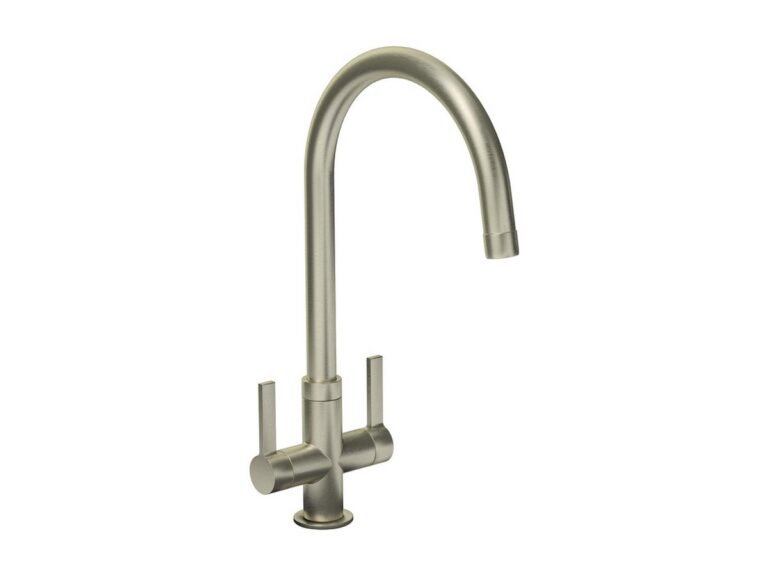 Abode Pico kitchen tap in brushed nickel
