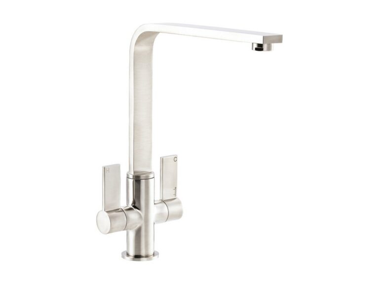 Abode Quantic kitchen tap in brushed nickel