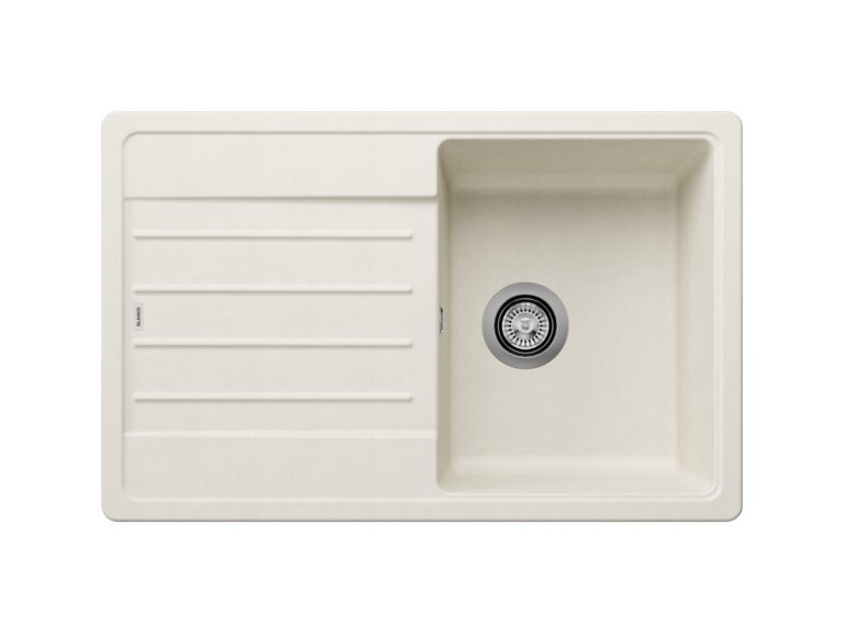 Blanco Legra 45 S silgranit composite kitchen sink in soft white