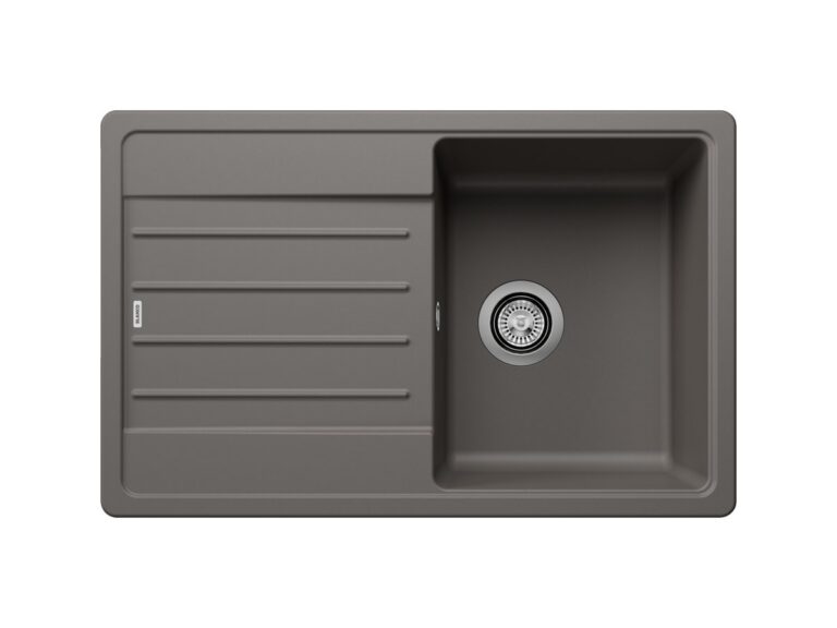 Blanco Legra 45 S silgranit composite kitchen sink in volcano grey
