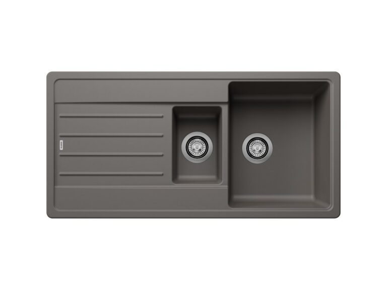 Blanco Legra 6 S silgranit composite kitchen sink in volcano grey