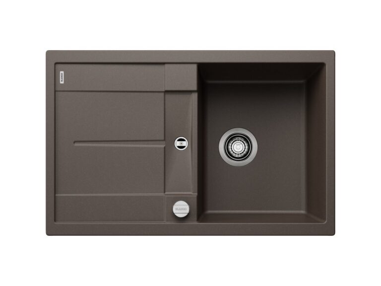 Blanco Metra 45 S silgranit composite kitchen sink in coffee
