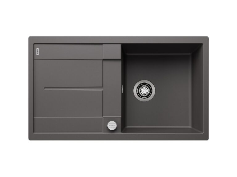 Blanco Metra 5 S silgranit composite kitchen sink in rock grey