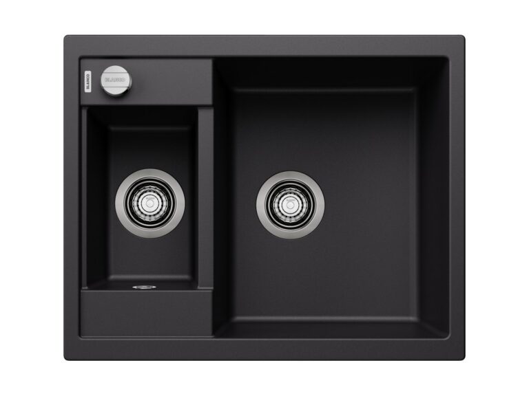 Blanco Metra 6 silgranit composite kitchen sink in black
