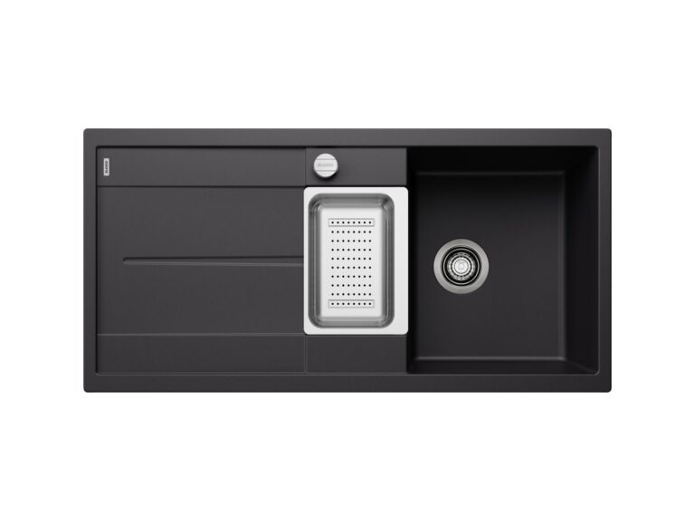 Blanco Metra 6 S silgranit composite kitchen sink in black