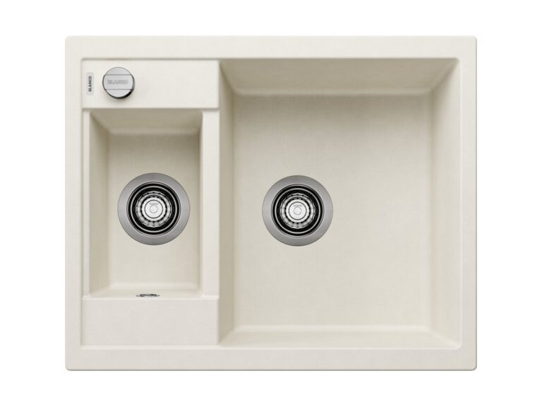 Blanco Metra 6 silgranit composite kitchen sink in soft white