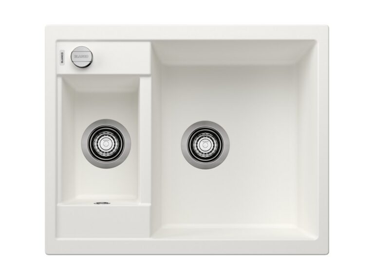 Blanco Metra 6 silgranit composite kitchen sink in white