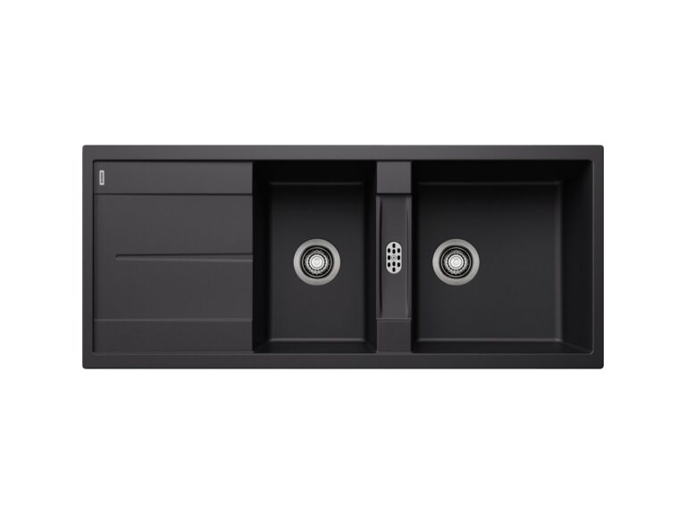 Blanco Metra 8 S silgranit composite kitchen sink in black