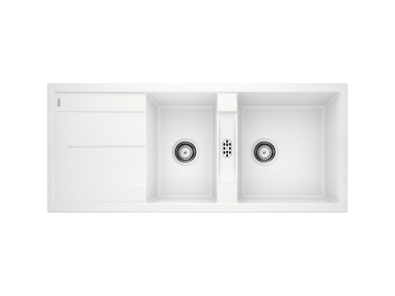 Blanco Metra 8 S silgranit composite kitchen sink in white