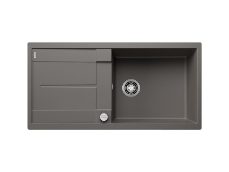 Blanco Metra XL 6 S silgranit composite kitchen sink in volcano grey