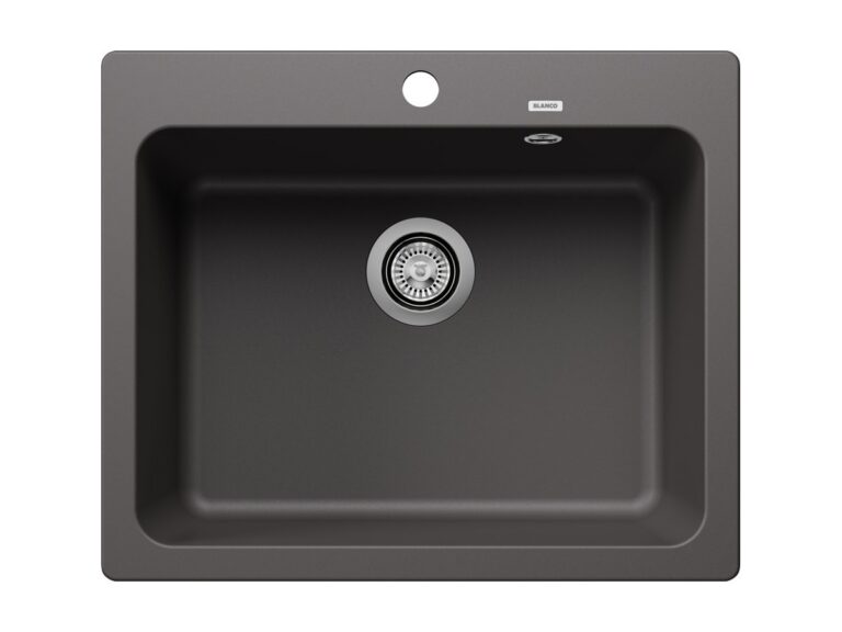 Blanco Naya 6 silgranit composite kitchen sink in rock grey