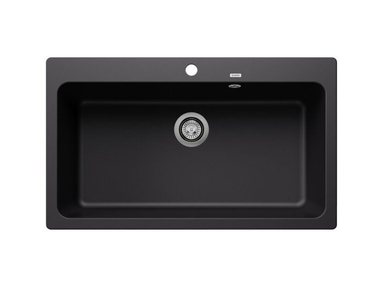 Blanco Naya XL 9 silgranit composite kitchen sink in black