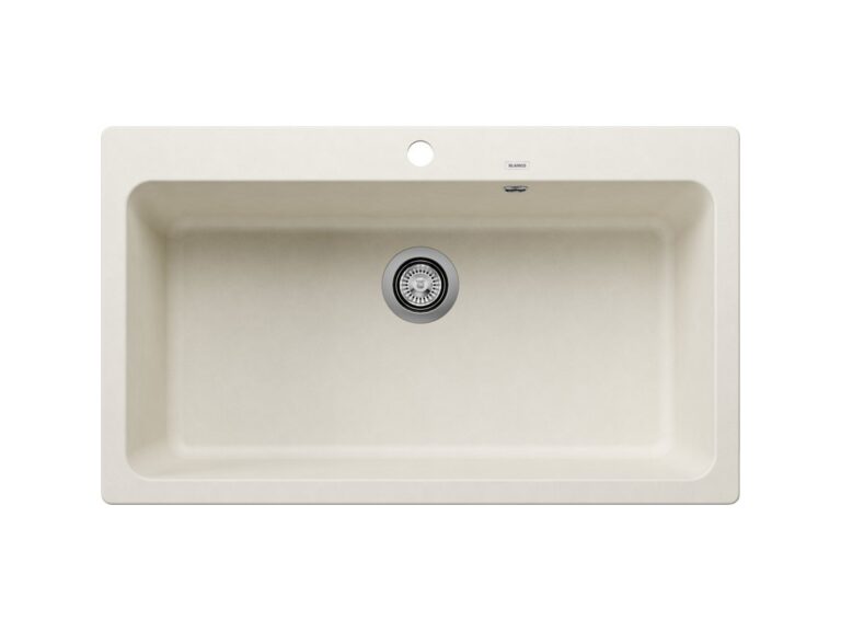 Blanco Naya XL 9 silgranit composite kitchen sink in soft white