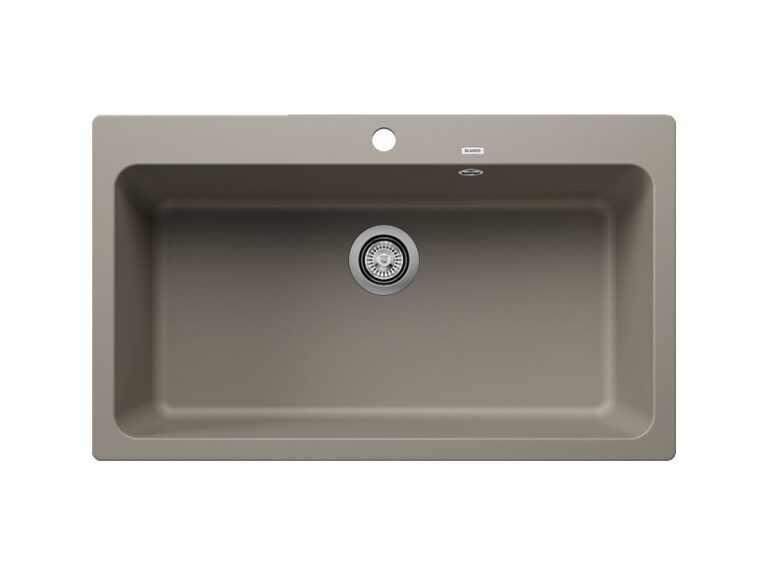 Blanco Naya XL 9 silgranit composite kitchen sink in tartufo