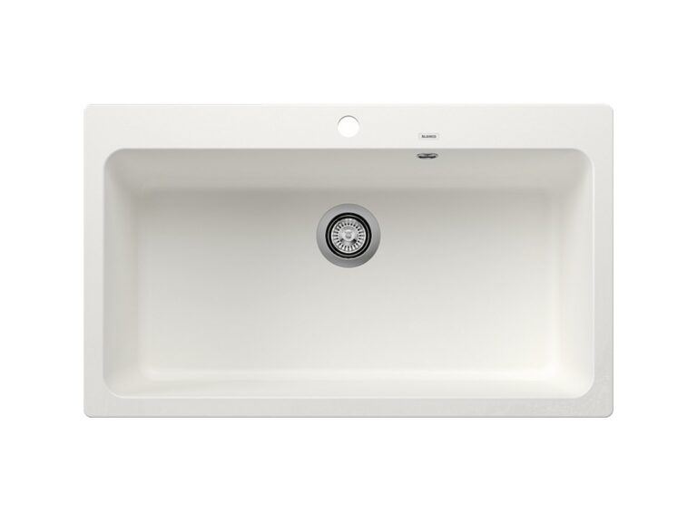 Blanco Naya XL 9 silgranit composite kitchen sink in white