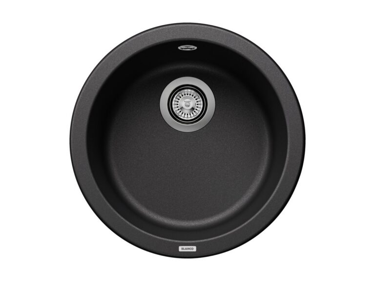 Blanco Rondo silgranit composite kitchen sink in anthracite