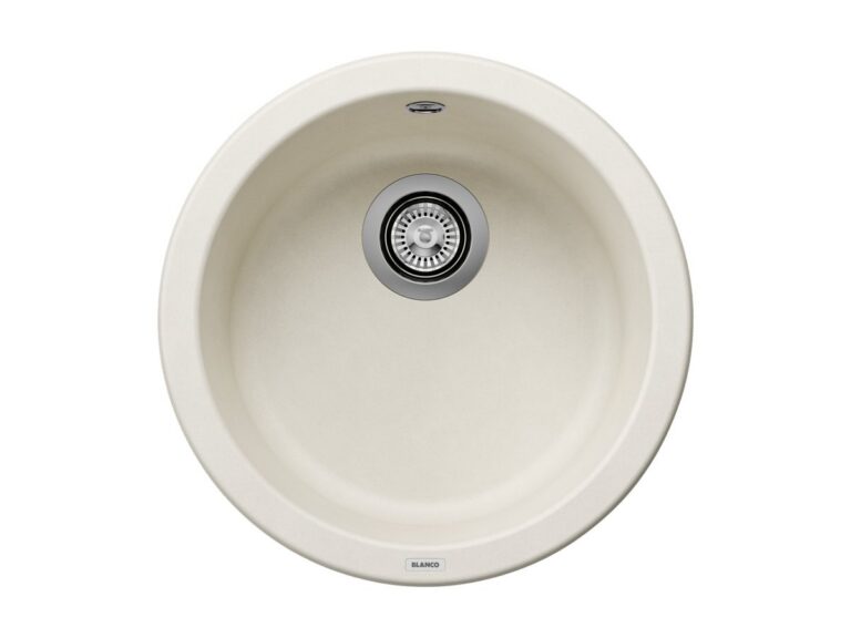 Blanco Rondo silgranit composite kitchen sink in soft white