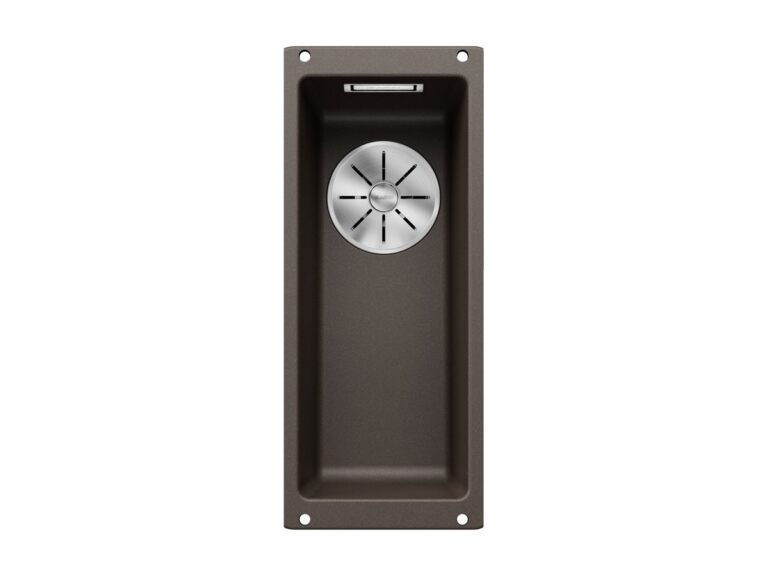 Blanco Subline 160-U silgranit composite kitchen sink in coffee