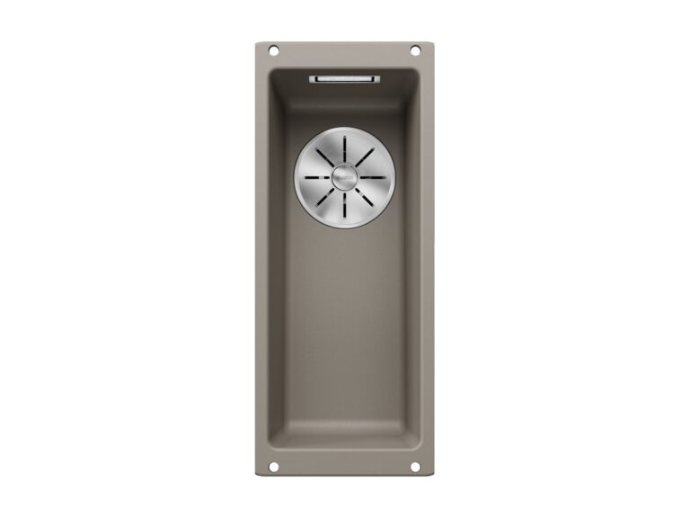 Blanco Subline 160-U silgranit composite kitchen sink in tartufo