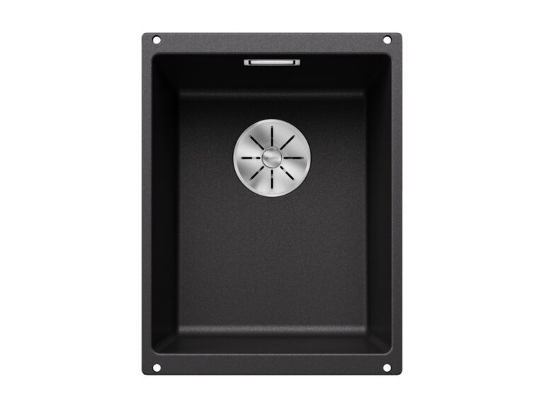 Blanco Subline 320-U silgranit composite kitchen sink in anthracite