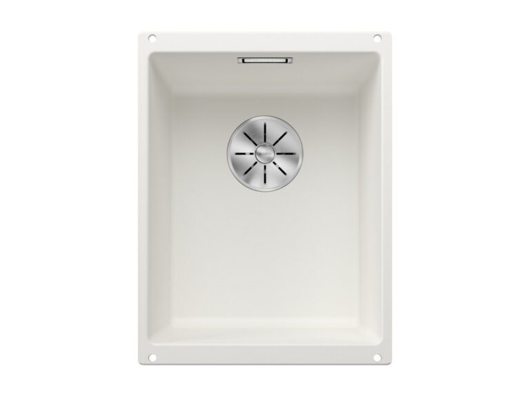Blanco Subline 320-U silgranit composite kitchen sink in white