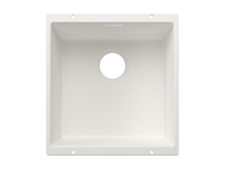Blanco Subline 400-U silgranit composite kitchen sink in white