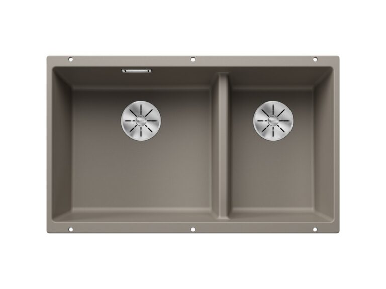 Blanco Subline 430/270-U silgranit composite kitchen sink in tartufo