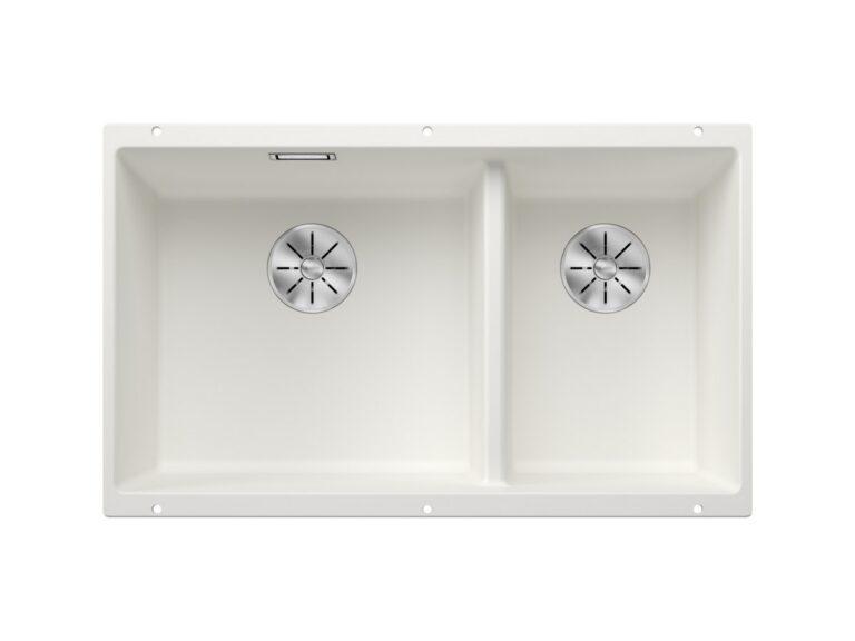 Blanco Subline 430/270-U silgranit composite kitchen sink in white