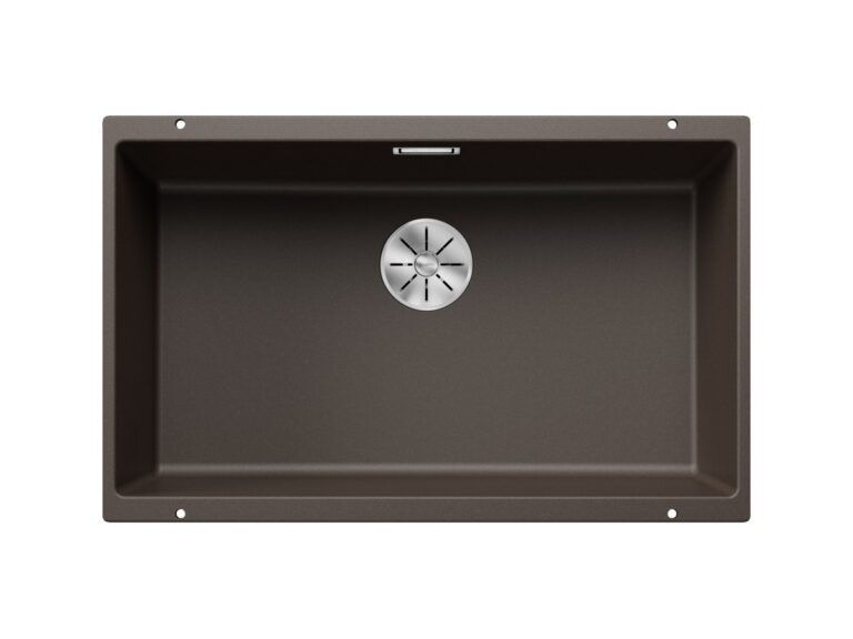Blanco Subline 700-U silgranit composite kitchen sink in coffee