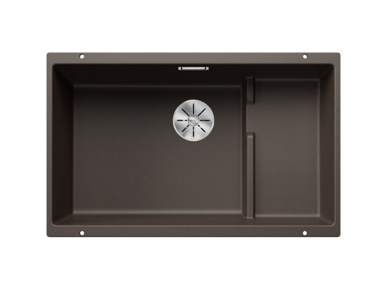 Blanco Subline 700-U Level silgranit composite kitchen sink in coffee