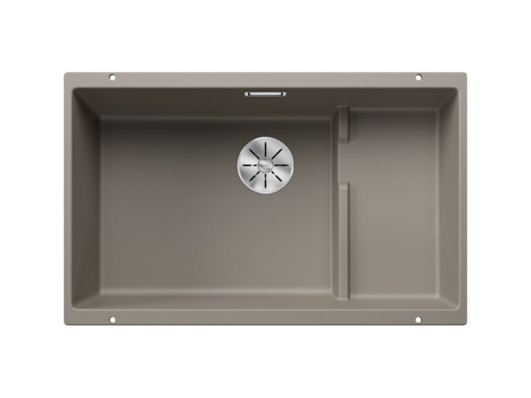 Blanco Subline 700-U Level silgranit composite kitchen sink in tartufo