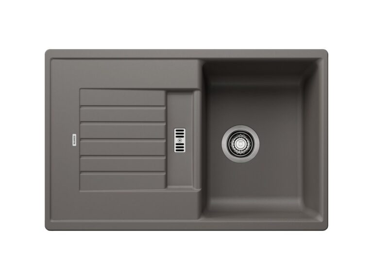 Blanco Zia 45 S silgranit composite kitchen sink in volcano grey