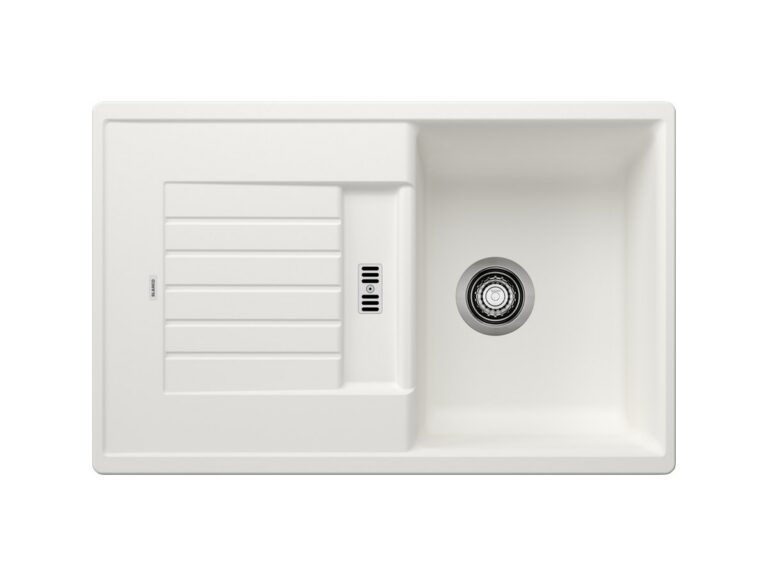 Blanco Zia 45 S silgranit composite kitchen sink in white