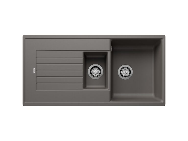 Blanco Zia 6 S silgranit composite kitchen sink in volcano grey
